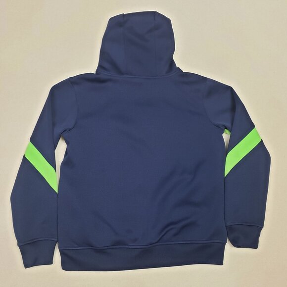 Seattle Seahawks NFL Team Apparel Blue/Green Hoodie Sweatshirt Sz YL EXCELLENT!! - Picture 2 of 7